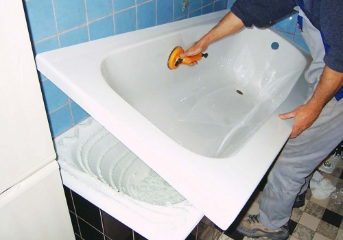 Изображение: Реставрация ванны акриловым вкладышем самостоятельно